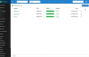 Kubernetic screenshot 1