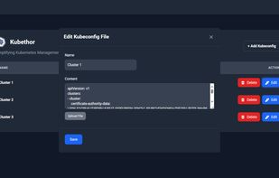 Kubethor screenshot 3