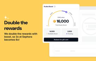 Double your card rewards on over 15,000 participating stores
