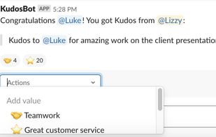 Karl (prev KudosBot) screenshot 1