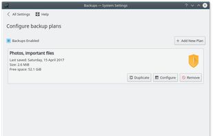 Kup Backup System screenshot 1