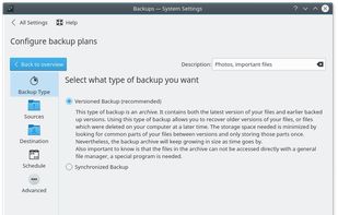 Kup Backup System screenshot 1