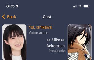 [iPhone] Find out the voices behind your favorite characters.