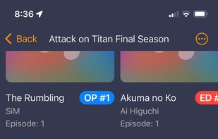 [iPhone] Discover related anime and other ones created by the same studio.