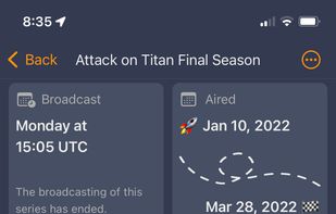 [iPhone] Not only episodes, but seasons too.