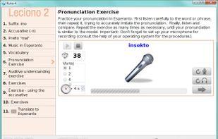 Kurso de Esperanto screenshot 1