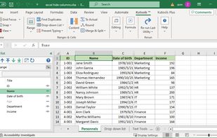 Kutools for Excel screenshot 2