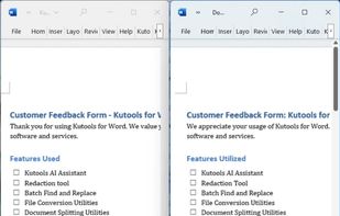 Kutools for Word screenshot 3