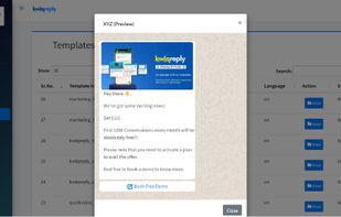 Kwiqreply screenshot 1