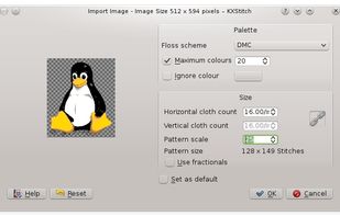 KXStitch screenshot 2