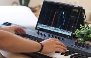 Plug your Keyboard and learn at your own pace.