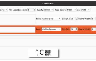 Labelle screenshot 1