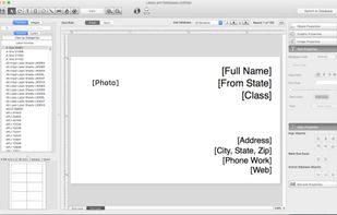 Labels and Databases screenshot 1