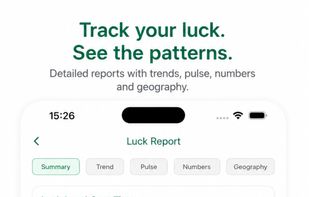 Track your luck. See the patterns