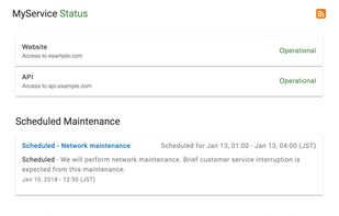 LambStatus screenshot 1