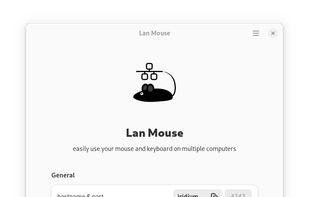 Lan Mouse screenshot 1