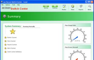 Lan-Secure Switch Center screenshot 1