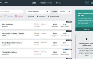 Landing.jobs screenshot 1