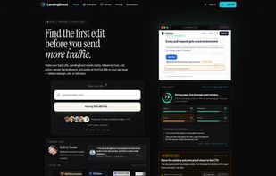 landing page