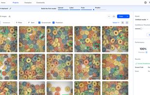 Managing images and labels
