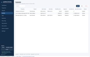 Landlord Tracker screenshot 3