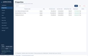 Landlord Tracker screenshot 1