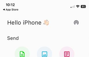 LANDrop screenshot 2