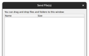 LANDrop screenshot 1