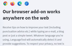 LanguageTool screenshot 2