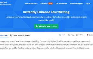 LanguageTool screenshot 1