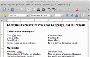 LanguageTool in LibreOffice