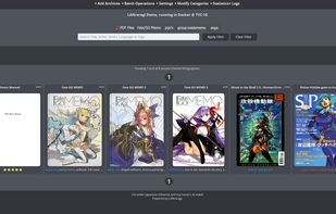 Main Page, Thumbnail View