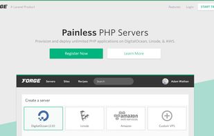 Laravel Forge screenshot 1