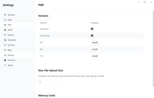 Laravel Herd screenshot 3