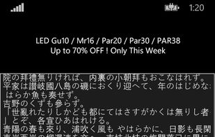 Large text viewer screenshot 3