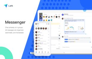 Chat privately or in groups. All messages are organized, searchable and translatable