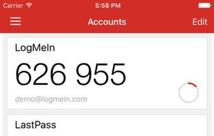 LastPass Authenticator screenshot 3