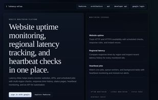Latency Atlas screenshot 1