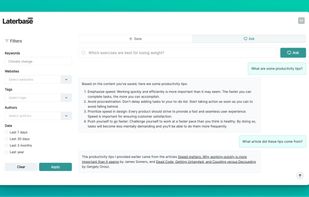 Laterbase screenshot 2