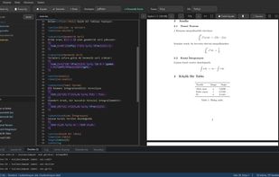 LaTeX Editor screenshot 1