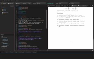 LaTeX Editor screenshot 2