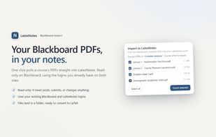 Latex Notes screenshot 1