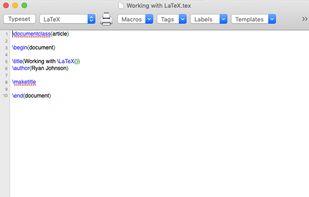 Document Source Code In Text Editor
