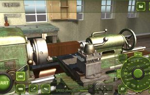 Lathe Machine 3D screenshot 1