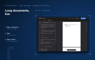 LatteX screenshot 1