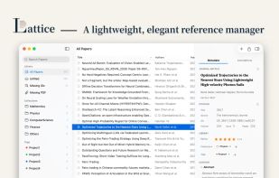 Lattice: Reference Manager screenshot 1