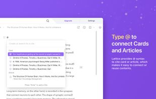 Lattics screenshot 2