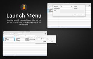 Launch Menu screenshot 1