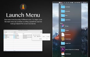Launch Menu screenshot 1