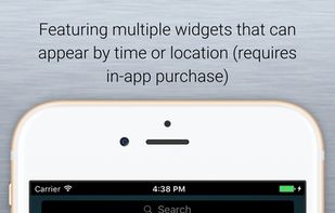Launcher with Notification Center Widgets screenshot 1